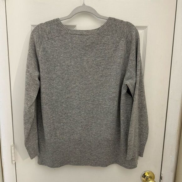 Mason Gray and Black Crew Neck Sweater - Picture 4 of 6